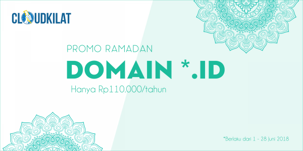 Promo Domain Apapun.ID Rp110.000